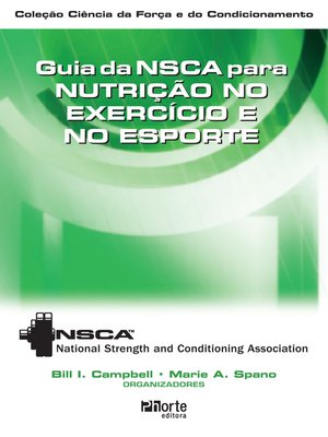 cover image of Guia da NSCA para nutrição no exercício e no esporte